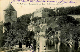 Châteauneuf Sur Cher * Vue Sur Le Château Et Le Déversoir - Chateauneuf Sur Cher