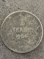 1 FRANK 1904 ARGENT BELGIQUE BELGIUM SILVER - 1 Frank