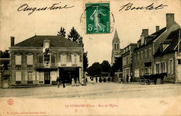 La Guerche * La Rue De L'église * Patisserie * Attelage - La Guerche Sur L'Aubois