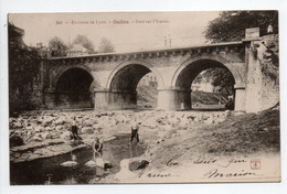 - CPA OULLINS (69) - Pont Sur L'Yzeron - Edition P. H. 241 - - Oullins