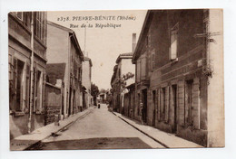 - CPA PIERRE-BÉNITE (69) - Rue De La République - Edition Andrie 2378 - - Pierre Benite