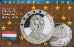 Denmark P-0061 Coin Münze ECU Serie Netherland, Wim Kok ,mint, 1.300x - Dänemark