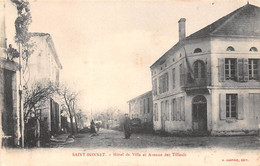 Saint  Bonnet        16        Hôtel De Ville Et Avenue Des Tilleuls       (voir Scan) - Autres & Non Classés