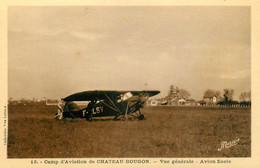 Bouguenais * Camp D'aviation De Chateau Bougon * Avion école Modèle ? * Avions Aviateur - Bouguenais