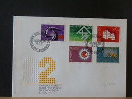 93/956  FDC  SUISSE - Andere & Zonder Classificatie