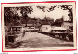 CPA 74 ALBY SUR CHERAN Le Pont Neuf Et Les Hôtels C/ RUMILLY - Alby-sur-Cheran