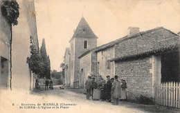 Saint Ciers         16       La Place Et L'Eglise         (voir Scan) - Other & Unclassified