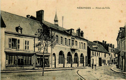 Nérondes * Place , Rue Et Hôtel De Ville * Mairie - Nérondes