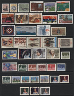 Canada (11) 1982 - 1985. 41 Different Stamps. Used & Unused. - Sammlungen