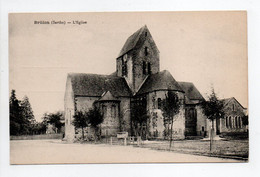 - CPA BRULON (72) - L'Eglise - Edition Tricoche - - Brulon