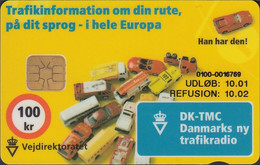 Denmark Danmont - DB062 - Vejdirektoratet - Traffik Cars - Blaupunkt 100KR - Dänemark