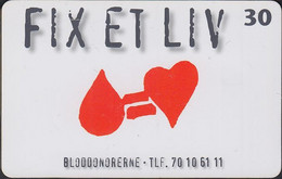 Denmark R-15 Blood Donors "Fix Et Liv" - Dänemark