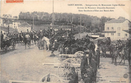 55-SAINT-MIHIEL- INAUGURATION DU MONUMENT LIGIER-RICHIER ARRIVEE DE MR DUJARDIN-BEAUMETZ .... - Saint Mihiel