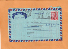 Hong Kong Old Cover Mailed - Autres & Non Classés