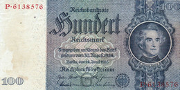 Germany 100 Reichsmark 1935 VF P-183a "free Shipping Via Registered Air Mail" - 100 Reichsmark