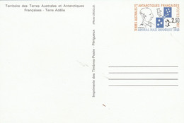 TAAF ENTIER NEUF PINGOINS - Storia Postale