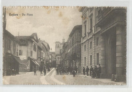 Italie Italia Italy Lombardia Pavia Voghera Via Plana Piana 1917 Ed Colombi - Broni - Pavia