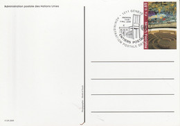 NATIONS UNIES 2001 ENTIER FDC 0.85 FS - Storia Postale