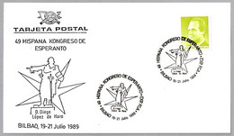 49 HISPANA KONGRESO DE ESPERANTO. Bilbao, Vizcaya, Pais Vasco, 1989 - Esperanto