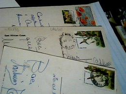 LOTTO 3 CARD STAMP SELO TIMBRE KENIA    1986<  IB7180 - Collezioni & Lotti