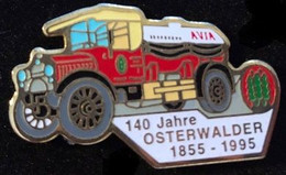 CAMION ESSENCE - GASOLINE - BENZIN - BENZINA - TRUCK - AVIA - 140 JAHRE OSTERWALDER - 1855 / 1995 - CITERNE -  (18) - Carburantes