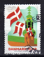 DANEMARK Denmark 2019 Flagg Drapeau Mi 1963 Obl - Altri & Non Classificati