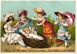 3 Cards Best Bar Soap Made Use Acme - Sonstige & Ohne Zuordnung