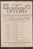 Petite Gazette Des Grands Esculapes, N° 7, 1950 - Medicine & Health