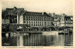 évian Les Bains * Les Hôtels , Vus Du Lac - Evian-les-Bains