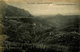 Haute Corse 2B * Vue Sur Le Col De Lancone * Panorama - Otros & Sin Clasificación