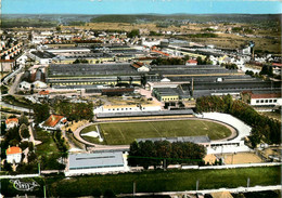 Montbéliard * Le Stade BONAL Bonal Stadium Estadio Foot Football * Usines PEUGEOT Peugeot Auto * Vue Générale - Montbéliard