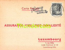 ASSURANCE VIEILLESSE INVALIDITE LUXEMBOURG 1973 ESCH SUR ALZETTE DONDELINGER FREDERES - Cartas & Documentos