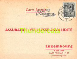 ASSURANCE VIEILLESSE INVALIDITE LUXEMBOURG 1973 ESCH SUR ALZETTE BISENIUS - Briefe U. Dokumente