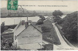 44  Le Cellier  - Clermont Sur Loire -vue Prise Du Coteau De Belle Vue A Clermont - Le Cellier