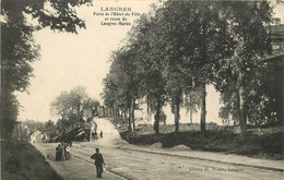 LANGRES PORTE DE L'HOTEL DE VILLE ET ROUTE DE LANGRES MARNE - Langres