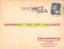 ASSURANCE VIEILLESSE INVALIDITE LUXEMBOURG 1973 ESCH SUR ALZETTE  WENZEL WOHL - Lettres & Documents