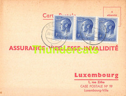 ASSURANCE VIEILLESSE INVALIDITE LUXEMBOURG 1973 DIFFERDANGE DOLAR WILTGEN - Cartas & Documentos