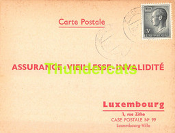 ASSURANCE VIEILLESSE INVALIDITE LUXEMBOURG 1973 EISCHEN WELSCHER MORIS - Brieven En Documenten