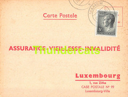 ASSURANCE VIEILLESSE INVALIDITE LUXEMBOURG 1973 MAMER STEFFEN KINNEN - Brieven En Documenten