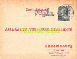 ASSURANCE VIEILLESSE INVALIDITE LUXEMBOURG 1973 KAYL THILL MULLER - Lettres & Documents