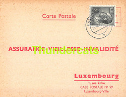 ASSURANCE VIEILLESSE INVALIDITE LUXEMBOURG 1973 SANEM BASCHARANGE BAUSTERT MORANG - Storia Postale