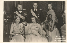 CPA - La Famille Grand-Ducale De Luxembourg - Familia Real