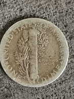 1 DIME 1941 ARGENT ETATS UNIS USA UNITED STATES OF AMERICA / SILVER - 1916-1945: Mercury (Mercurio)