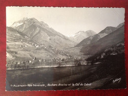 Allemont Vue Générale Rochers Rissiou Col Du Sabot - Allemont