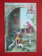 Delcampe - MASTROIANNI - ROME, LAZZARO... + TMMBRE ET CACHET DE MALTE, CPO DE 1923 ...- " RARE " ----- - Mastroianni