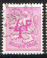 B 72 - BELGIQUE 4 F Obl. Lion Héraldique - 1951-1975 Heraldic Lion