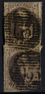 1861 - Nr 10 - Dix Cents (°) 133 Ypres - 1858-1862 Medallones (9/12)