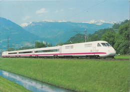 Schweiz - 7320 Sargans - DB - ICE 1 - Eisenbahn - ET 410 Bei Sagans - Train - Railway - Sargans