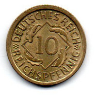 Allemagne -  10 Reichspfennig 1936 A TTB+ - 10 Reichspfennig