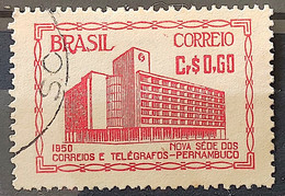 C 259 Brazil Stamp Correios Building Pernambuco Postal Service 1951 Circulated 2 - Autres & Non Classés